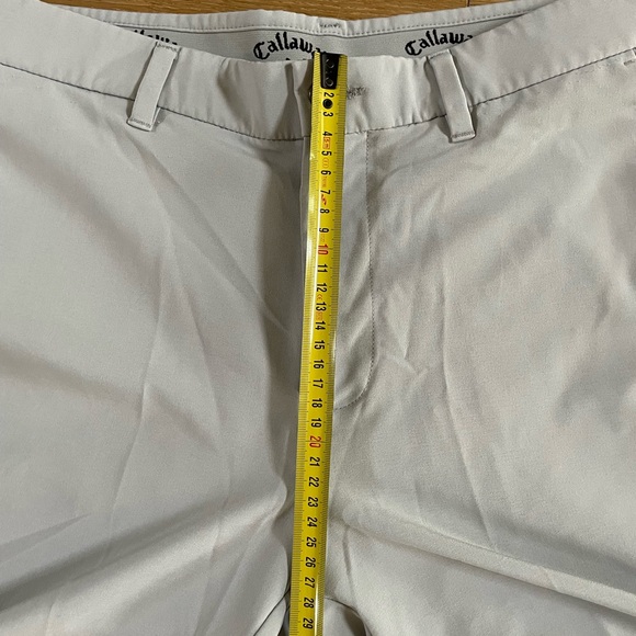 Men’s size 32 Callaway Golf Shorts Light Gray - Picture 6 of 11